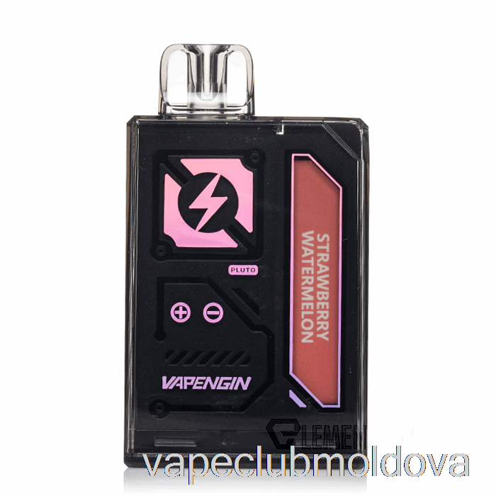 Vape Pod Kit Vapengin Pluto 7500 De Unică Folosință Căpșuni Pepene Verde